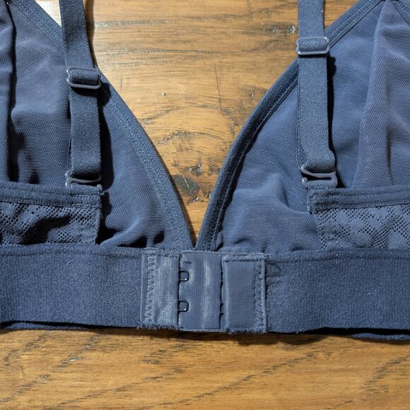 Old Navy mesh bralette bra blue size small - Picture 7 of 12